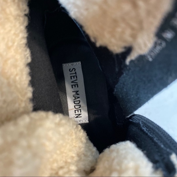 Steve Madden Lace Up Cuff Combat Boot 7.5M - Picture 9 of 12